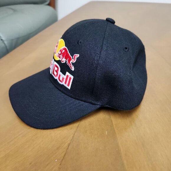 RedBull Cap Red Bull hat Bike hat Sports hat Embroidered text - Picture 2 of 5